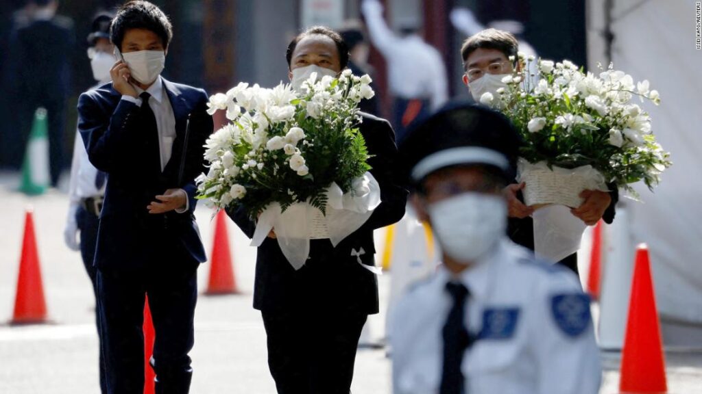 Japan holds Shinzo Abe's funeral